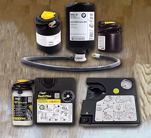 BMW and third-party pumps and sealants